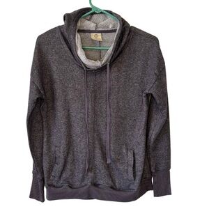 3/$20 Balance Collection Gray Cowl Neck Hoodie